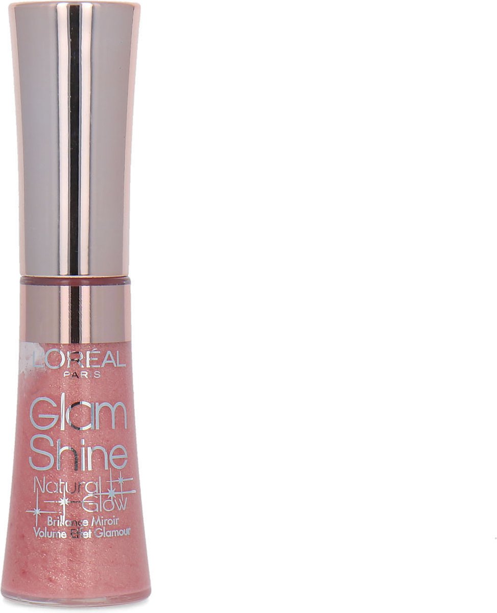 L'Oréal Glam Shine Natural Glow Lipgloss - 403 Magnetic Rose Glow - L’Oréal Paris