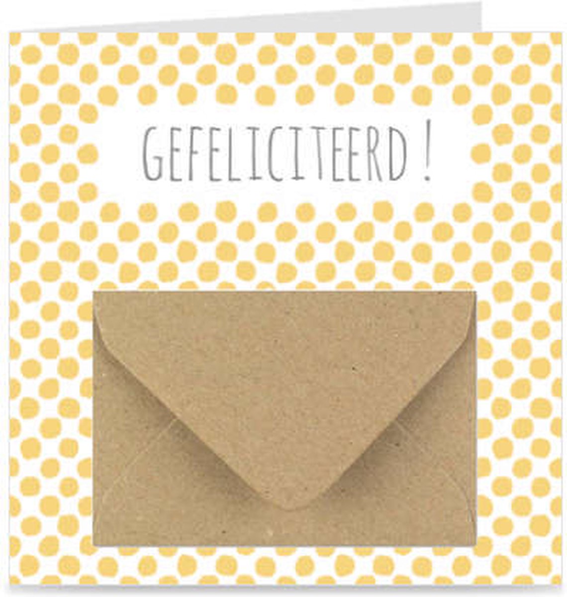 Grappige verjaardagskaart met verbaasde koe en