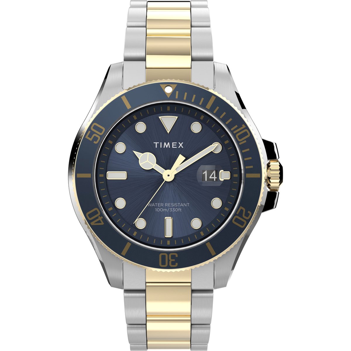 Timex Harborside Coast TW2V42000 Horloge - Staal - Multi - Ø 42 mm