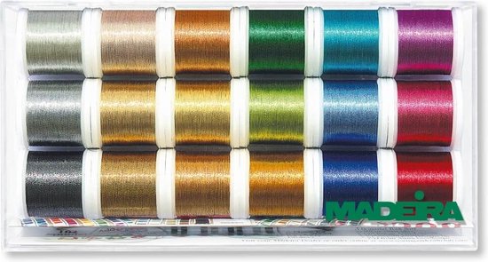 Madeira Metallic box 18x200m