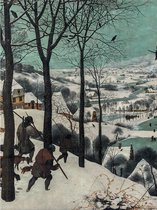 Softcover kunst schetsboek, Brueghel, Jagers in de sneeuw