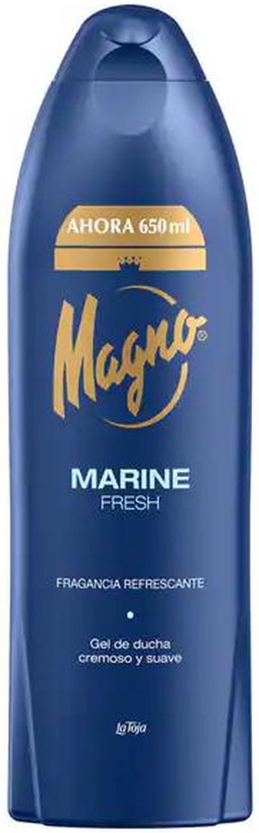 Magno Marine Fresh Gel de Ducha/ Douchegel shampoo - Cremoso Y suave - 650ml