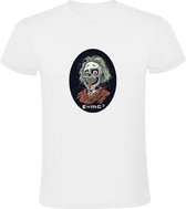 Grappig Albert Einstein Heren T-shirt | slim  | intelligentie | natuurkunde | Wit