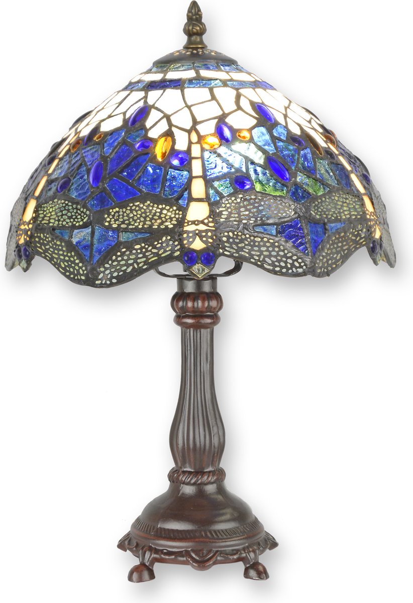 Tiffany stijl tafellamp 40 cm hoog