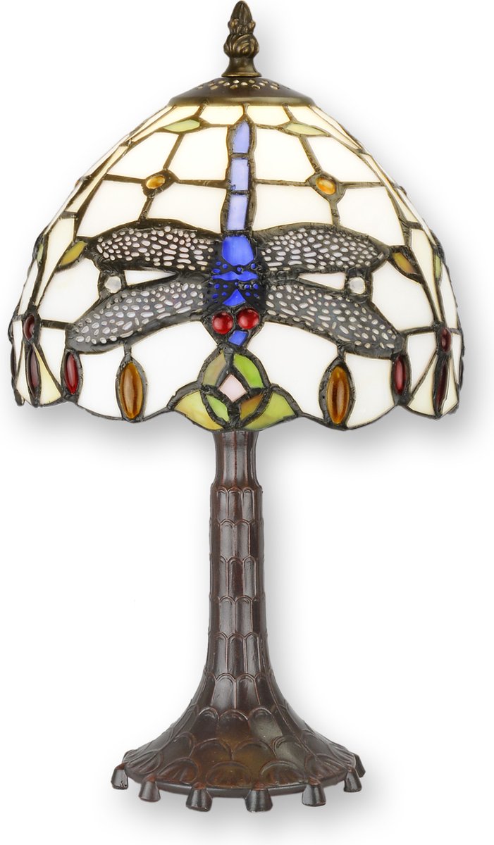Tiffany stijl tafellamp 34,5 cm hoog