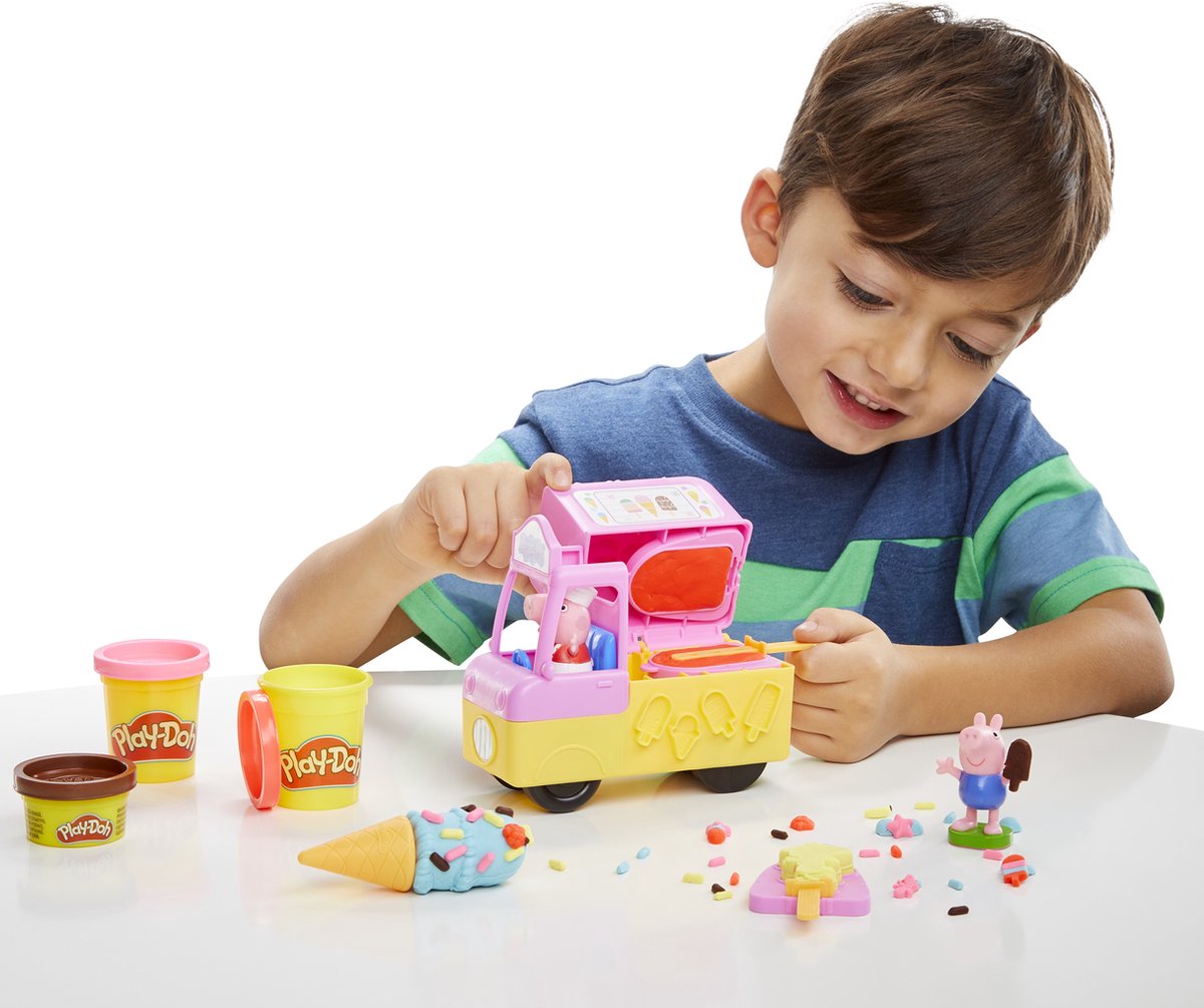 Play-Doh Peppas IJsjes Speelset - Boetseerklei - Inclusief 5 Play-Doh potjes — afbeelding 8