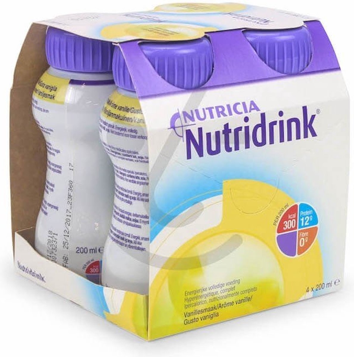 Nutridrink Vanille 4x200ml