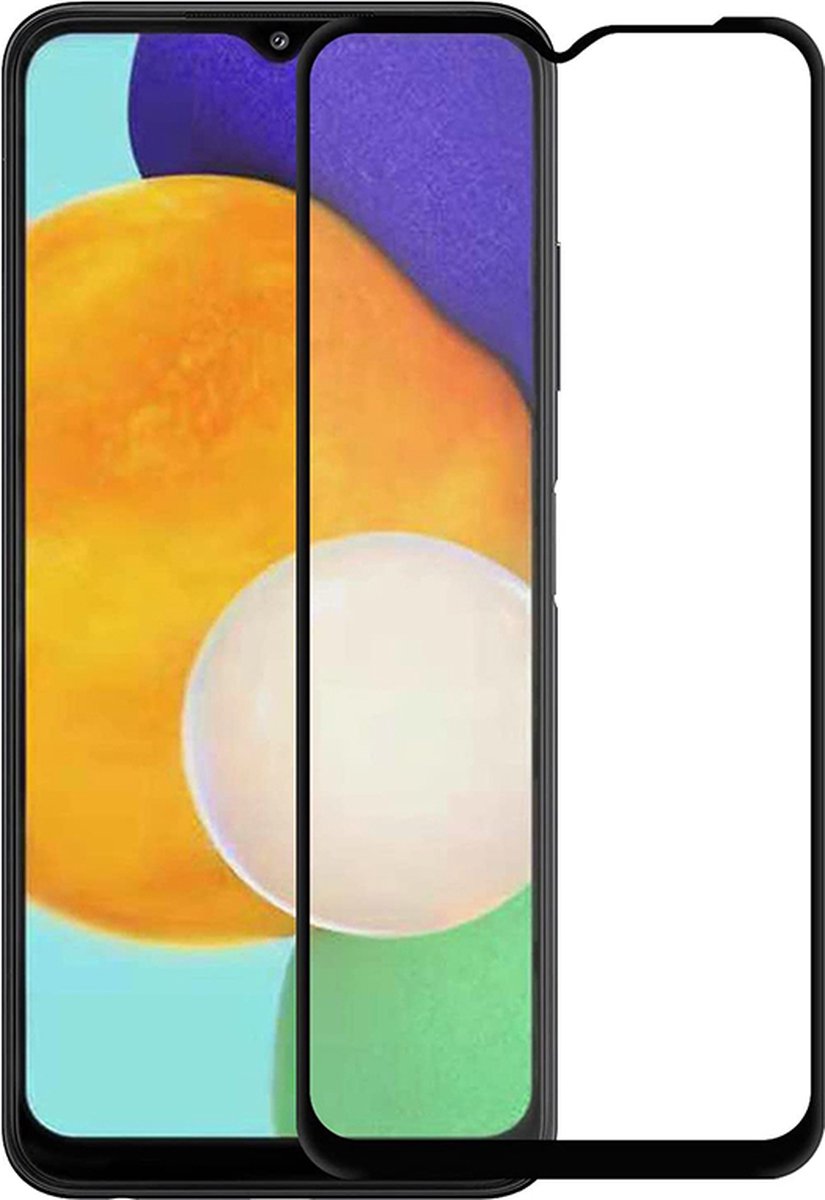 Geschikt voor Samsung Galaxy A04s Full Screenprotector - A04s Full Tempered Glass