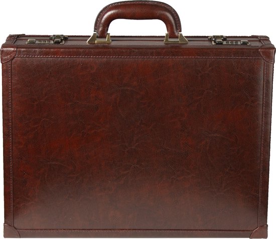 Claymore Business Leather Attaché 1722 Bordeaux