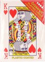 Afbeelding van het spelletje XL  Speelkaarten 1x pakje rood 20 x 28 cm