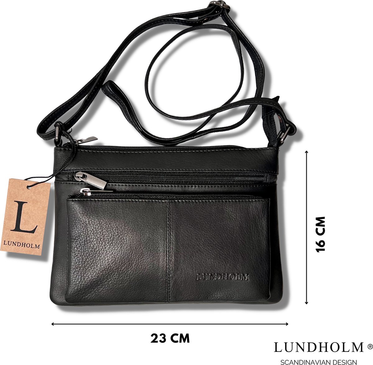 RAINSMORE Dames Schoudertas - PU Leder Crossbody Tas Met Veel Opbergruimte