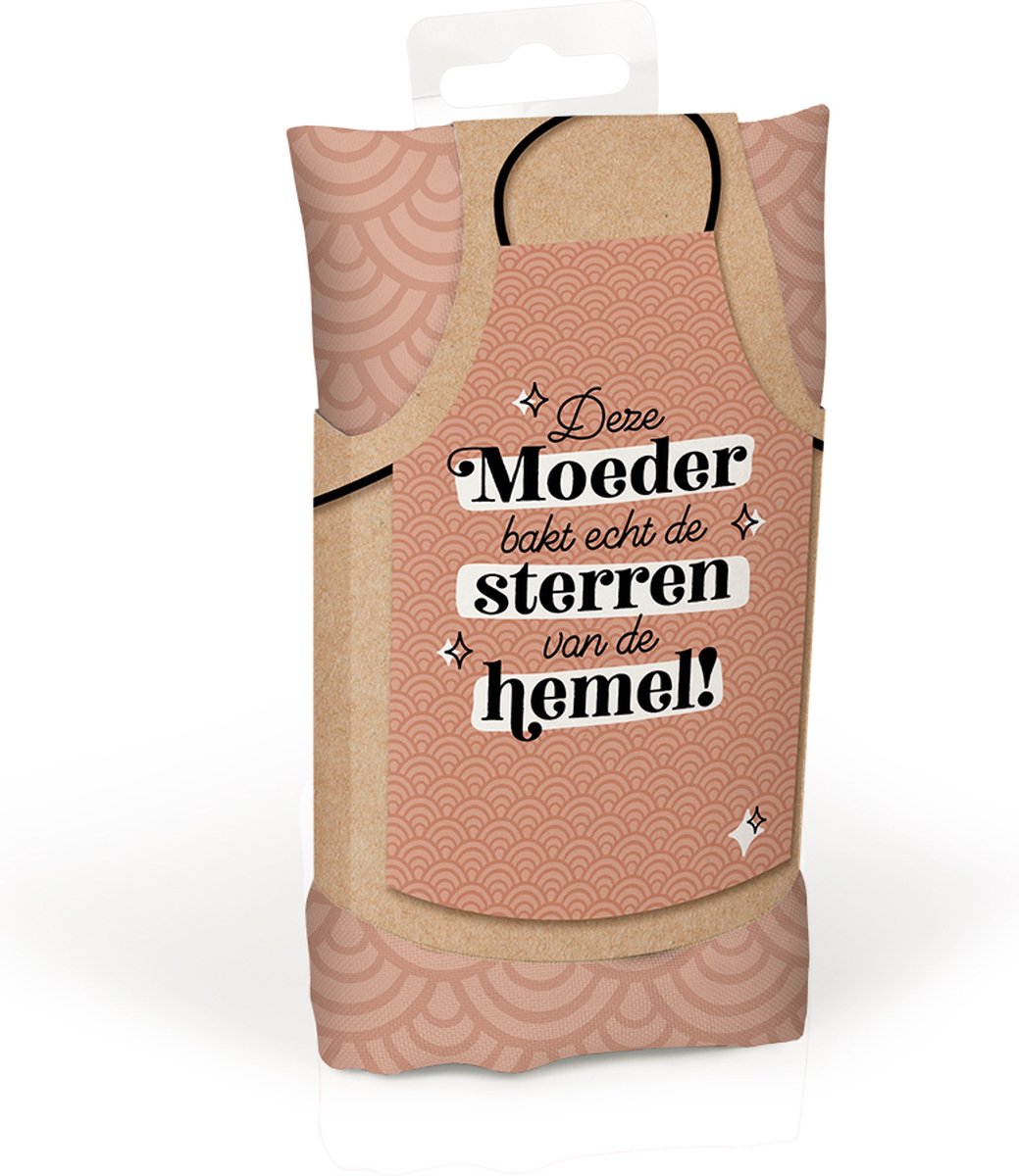 Keukenschort Moeder, cadeau idee Moederdag, verjaardag moeder - moederdag cadeautje