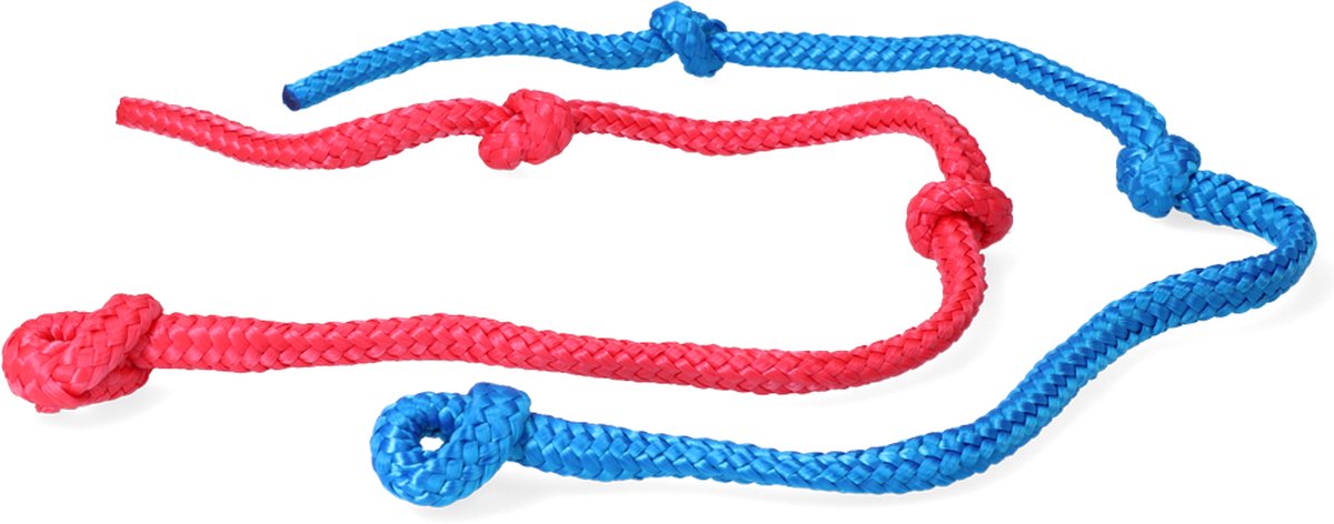 Veeverlostouw Multilon blauw/rood