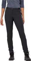 Jack Wolfskin Geigelstein Slim Pants Women - Outdoorbroek - Dames - Zwart - Maat 36