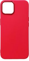 Casemania Hoesje Geschikt voor Apple iPhone 14 Plus Rood - Shockproof Siliconen Back Cover