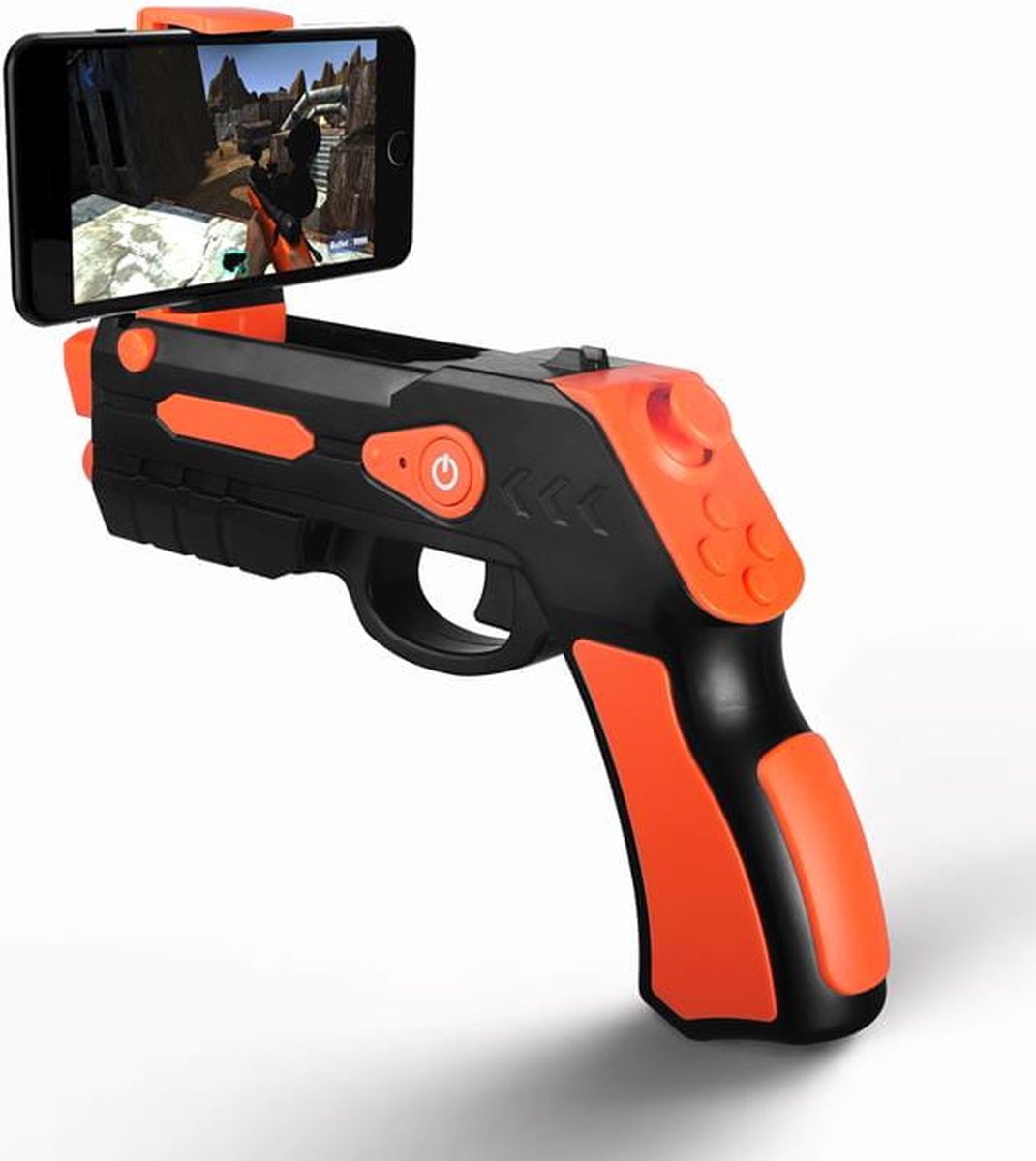 Omega OGVRARBO Controller voor smartphone - Gaming Gun Blaster - Zwart / Oranje