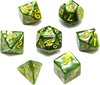 Afbeelding van het spelletje Dungeons & Dragons dobbelstenen set - Groen - 7 stuks