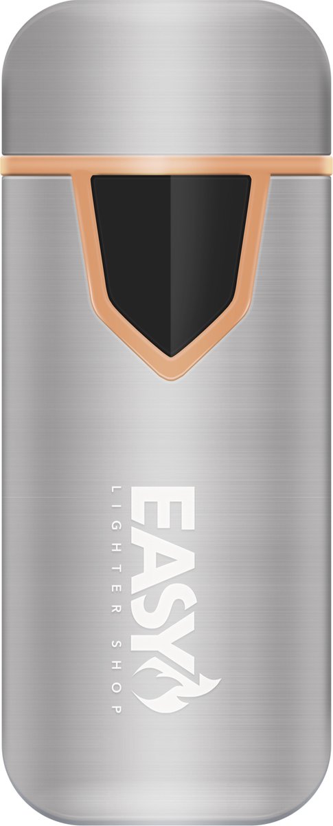 Goedkoopste Easylightershop - Plasma aansteker - Storm aansteker - Zilver - Elektrische aansteker - Oplaadbaar - Usb aansteker - Sigaretten aansteker - Windproof aansteker - Touchscreen