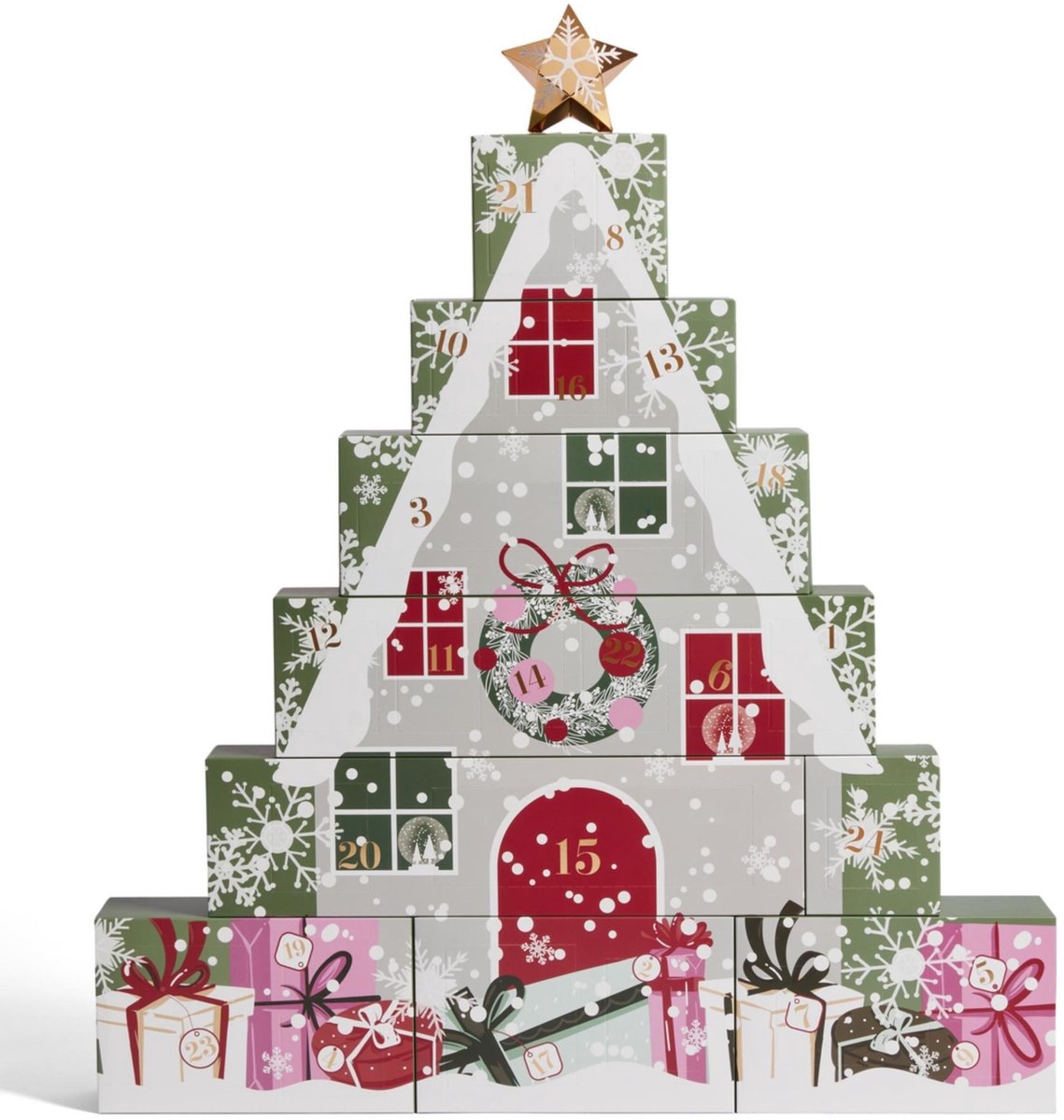 Yankee Candle Snow Globe Wonderland Tower - Adventskalender - Feestdagen - Kaarsen