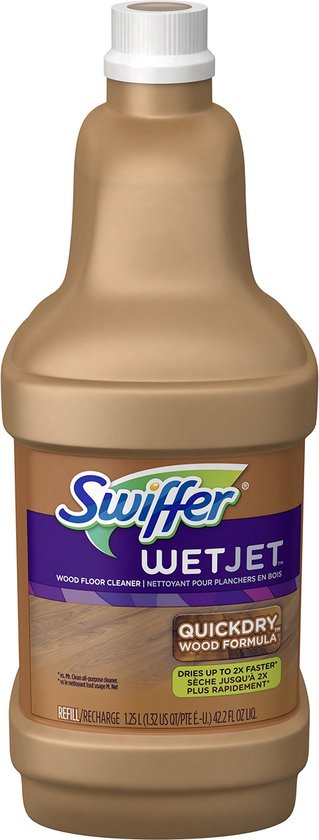 Swiffer WetJet  Swiffer Wood - Voordeelverpakking 2 x 1,25 L - Reinigingsmiddel