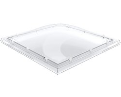 Domelite lichtkoepel enkelwandig - helder 0700 x 0700 mm