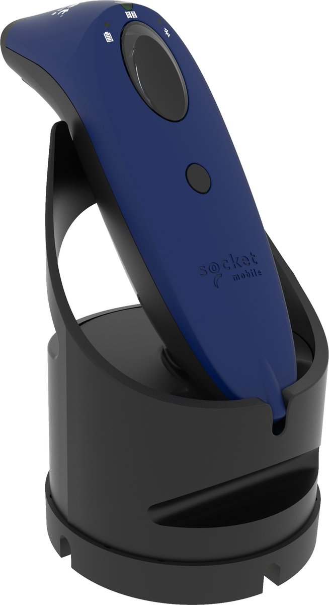 SocketScan S700, Linear Barcode Scanner - Blauw - Zwart Dockingstation