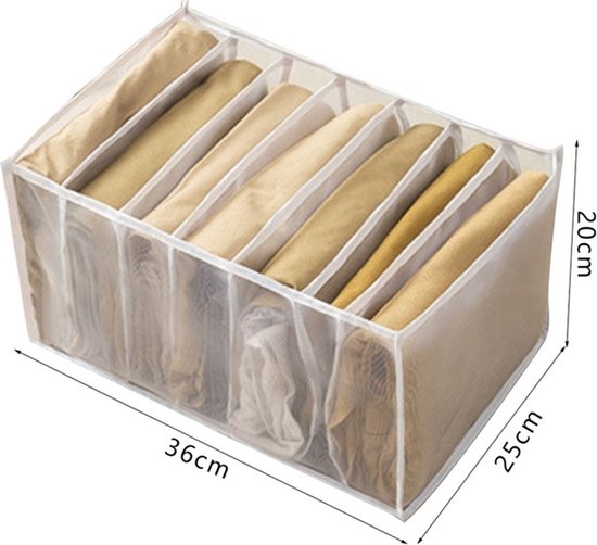 Armadietto portaoggetti portaoggetti pieghevole per armadio cassetto con maniglia, finestra trasparente per vestiti, libri, giocattoli per bambini (grigio chiaro-3 pezzi