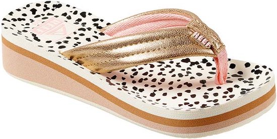 Reef Ahi Wedge Teenslippers - Meisjes - Wit - Maat 35/36 | bol.com