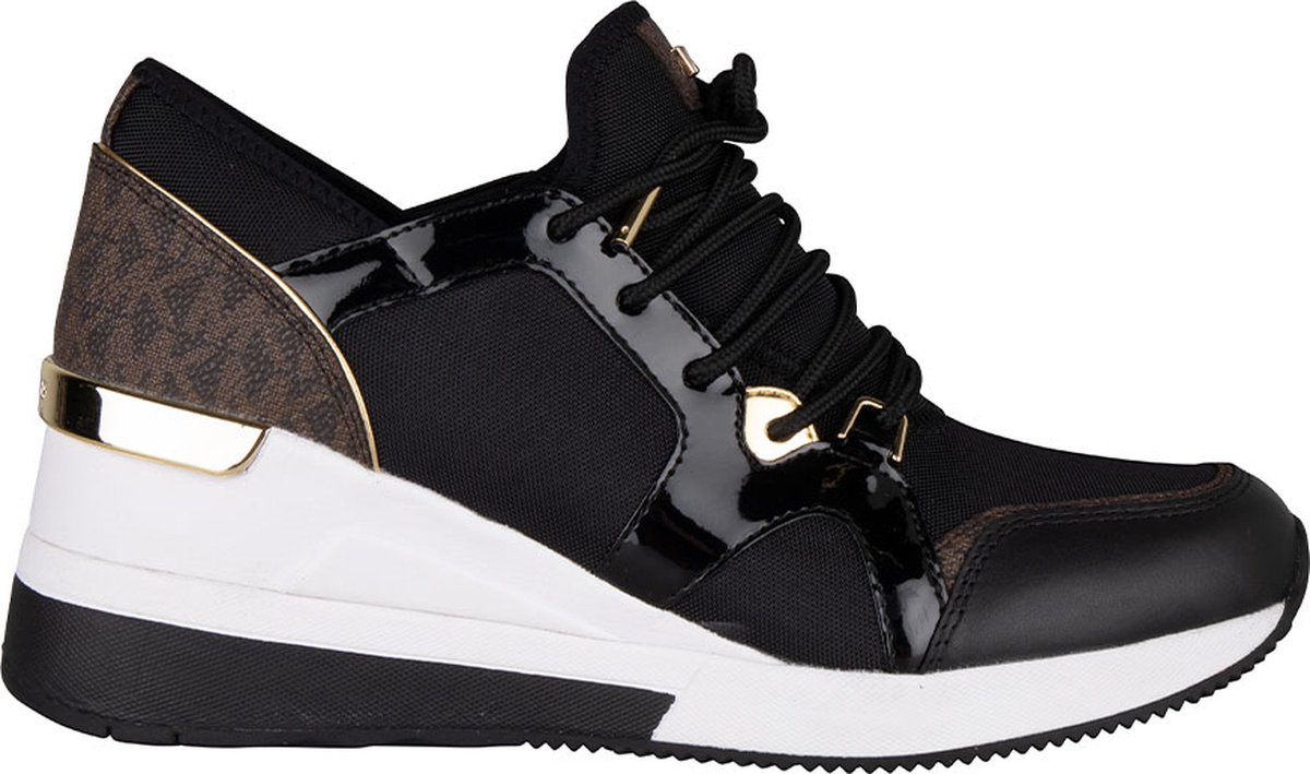 Michael Kors Liv Dames Sneakers - Zwart - Maat 36