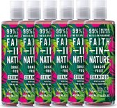 FAITH IN NATURE - Shampoo Dragon Fruit - 6 Pak - Voordeelverpakking