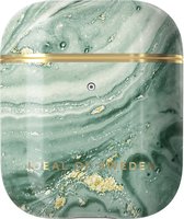 iDeal of Sweden AirPods Case Print voor 1st & 2nd Generation Mint Swirl Marble