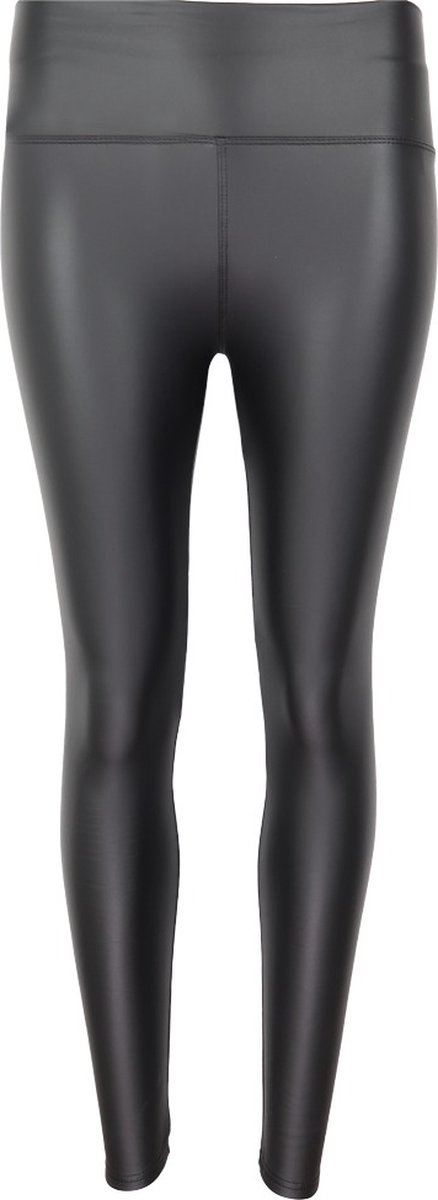 Zwarte Leatherlook Legging - YU&ME Paris - Faux Leather - PU - Maat L/XL - Zwart