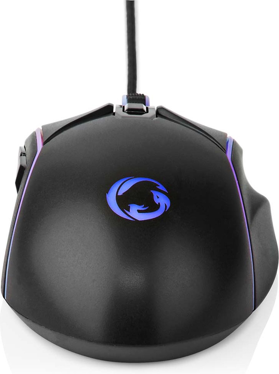 Nedis Gaming Muis - GMWD510BK