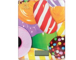 Candy Crush - Digitale Keukenweegschaal - compact 14,8x20cm - maximale draagkracht 5 kg - 1g