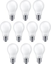 10 stuks Philips led lamp E27 3.4W/927-922 470lm Mat DimTone Cri90 A60