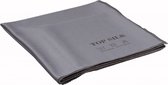 Top Chiffon microfibre de Silk 50 x 70 cm gris