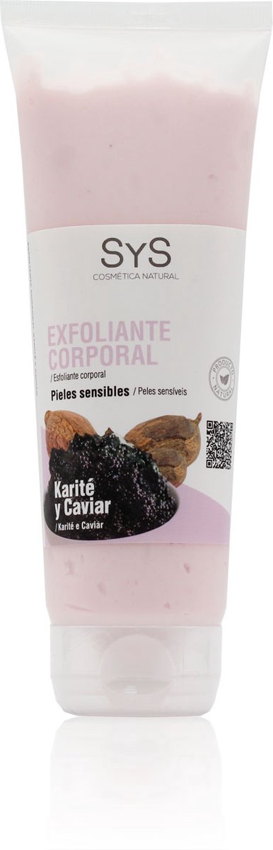Goedkoopste SyS Body Scrub Shea Butter & Caviar - Mannen & Vrouwen - Diepe Reiniging & Voeding - Gevoelige Huid - 250ml