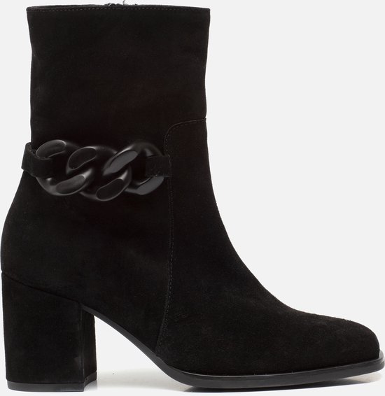 Gabor Enkellaarsjes zwart Suede 192404 Dames Maat 37 bol