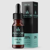 Pure CBD olie full spectrum 20% 2000mg - Swiss Quality - cannabis olie - spierpijn - depressie - burnout -slaap – gezondheid