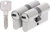AXA Dubbele veiligheidscilinders (Comfort Security) 30-30 mm:  2 stuks gelijksluitend - SKG**