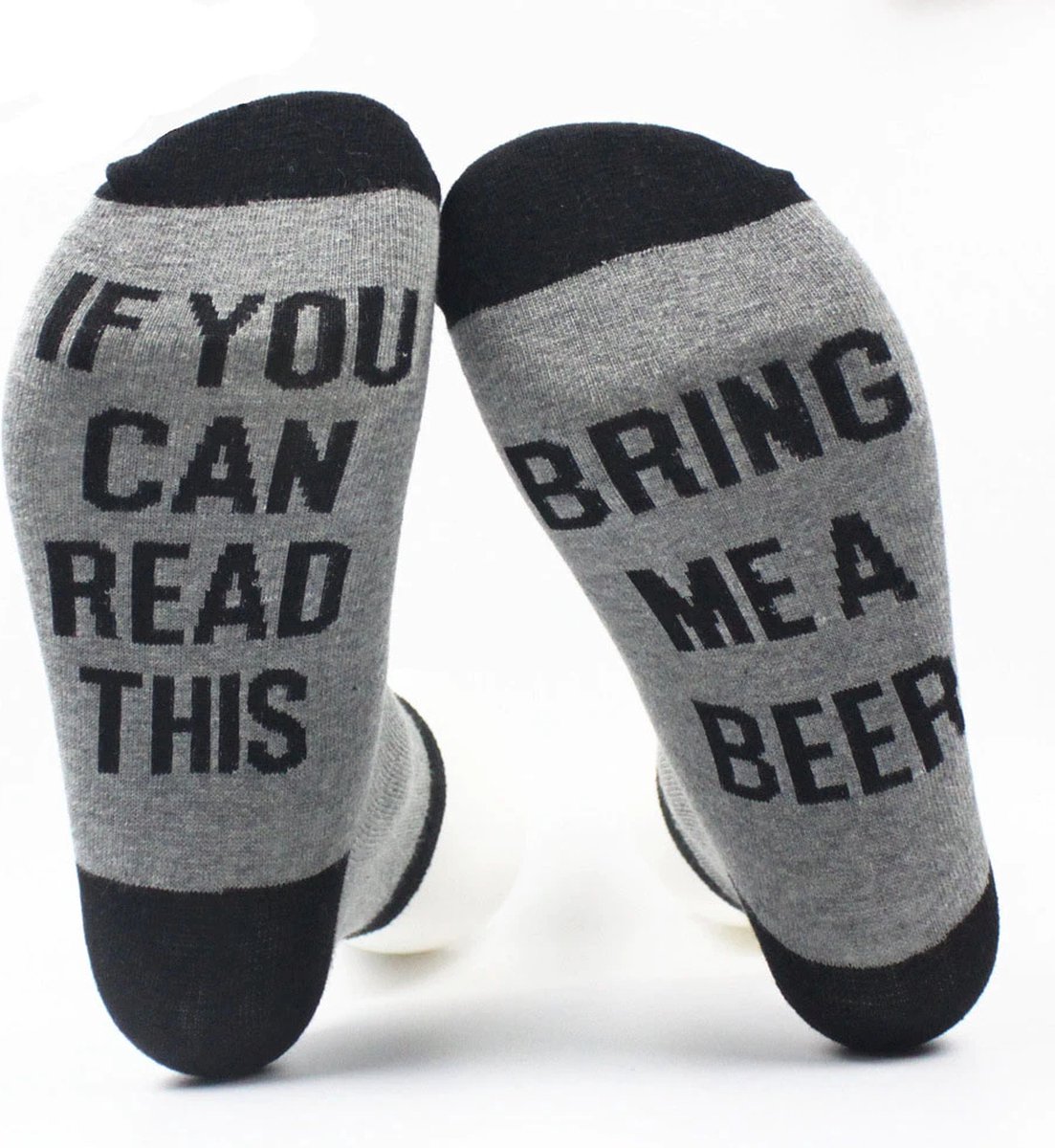 Nina's Giftshop® Grappige Bier Sokken - Breng Mij Bier - Unisex - Cadeau voor Bierliefhebber - Verjaardag - Kerstcadeau