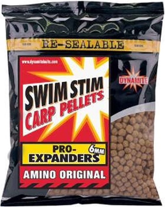 Dynamite Baits - Pellets Pro Expander Bétaine 6 Mm, 350 G - Appât Pour Pêche Au Coup