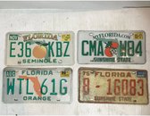Florida Origineel Amerikaans Nummerbord - 1 WILLEKEURIG