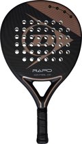 DUNLOP Renegade Soft Padel-Schläger - Rundes Design, Kohlefaser, Weicher EVA-Kern, Für Anfänger