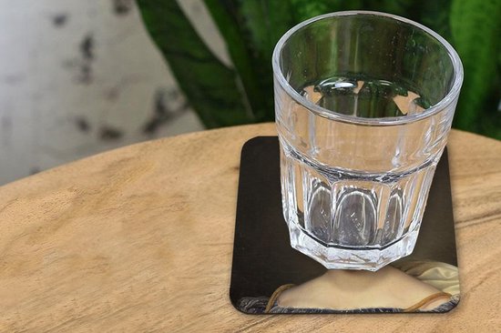 Sous-verres de verres - Johanna Henriette Engelen - Dubois Drahonet - Peinture - 10x10 cm - Dessous de verre - 6 pièces