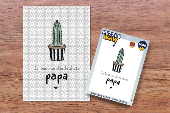 Puzzel Jij bent de allerleukste papa - Quotes - Papa - Spreuken