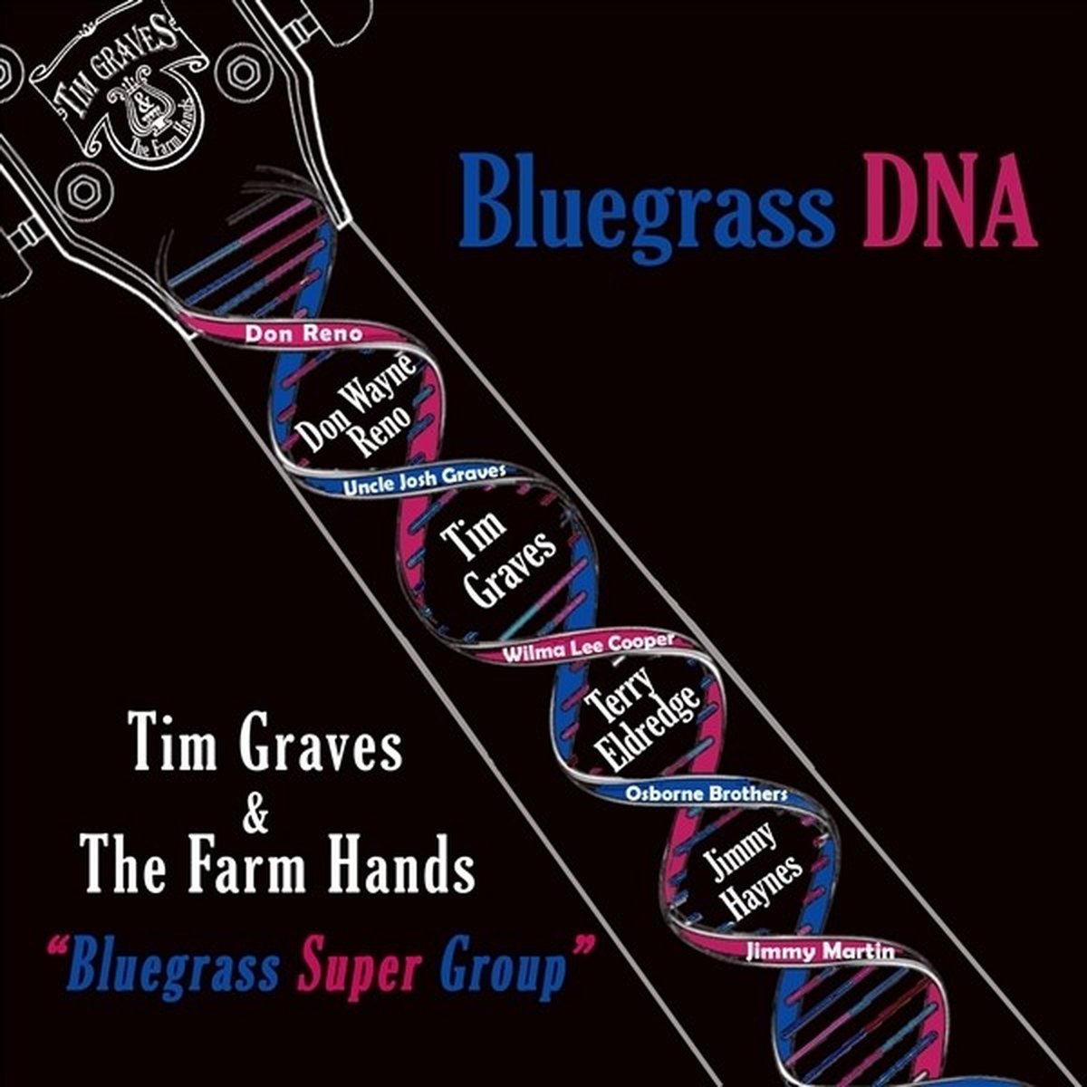 Tim Graves & The Farm Hands - Bluegrass Dna (CD)