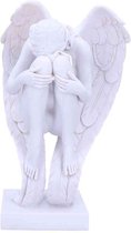 Nemesis Now Statue/figure Anges Contemplation 28cm Wit