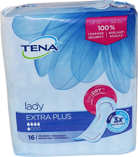 TENA Lady Discreet Extra Plus - 16 Stuks - TENA
