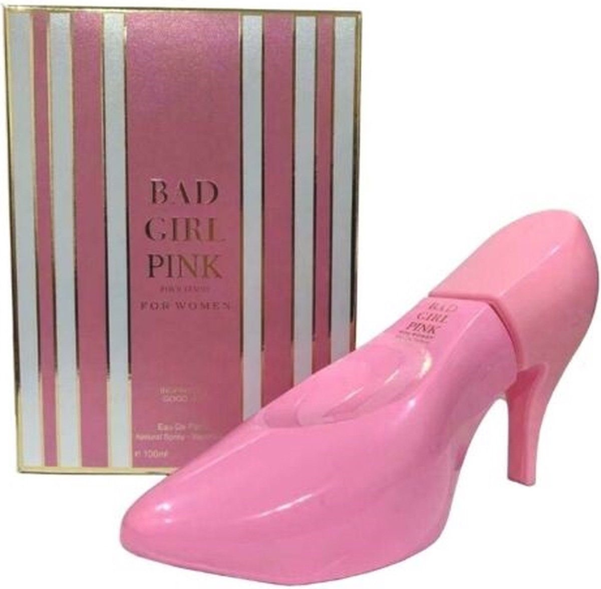 Bad Girl Pink - eau de parfum - 100ml - dames - Fragrance Couture